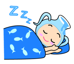 Original Horoscopes: "The Water-bearer" sticker #921932