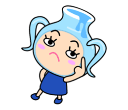 Original Horoscopes: "The Water-bearer" sticker #921938