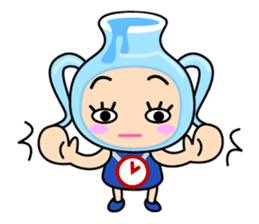 Original Horoscopes: "The Water-bearer" sticker #921955