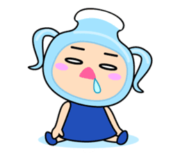 Original Horoscopes: "The Water-bearer" sticker #921956