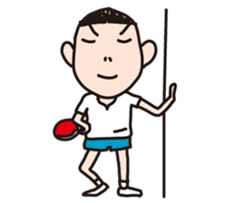 ping-pong lovers sticker #921999