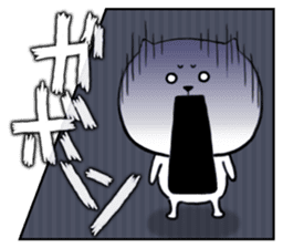 Onomatopoeia sticker of cat -Part.1- sticker #922211