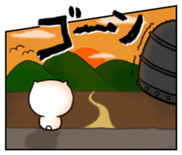 Onomatopoeia sticker of cat -Part.1- sticker #922212