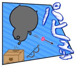 Onomatopoeia sticker of cat -Part.1- sticker #922217