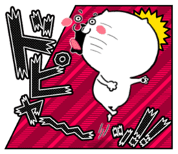 Onomatopoeia sticker of cat -Part.1- sticker #922234