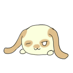 Lop ear rabbits ver.Spotted