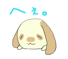 Lop ear rabbits ver.Spotted sticker #922883