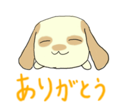 Lop ear rabbits ver.Spotted sticker #922885