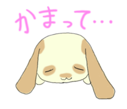 Lop ear rabbits ver.Spotted sticker #922894