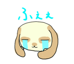 Lop ear rabbits ver.Spotted sticker #922901