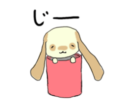 Lop ear rabbits ver.Spotted sticker #922910