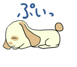 Lop ear rabbits ver.Spotted sticker #922911