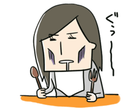 Certain salaried worker "Woman" sticker #923375