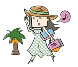 Certain salaried worker "Woman" sticker #923393