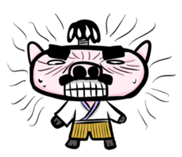 Feudal lord of pig(English version) sticker #923532