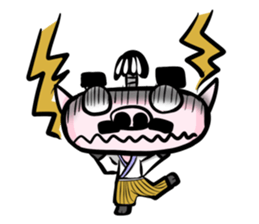 Feudal lord of pig(English version) sticker #923547