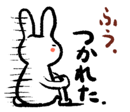 Pate & Pany(Rabbit & turtle/Japanese) sticker #923758