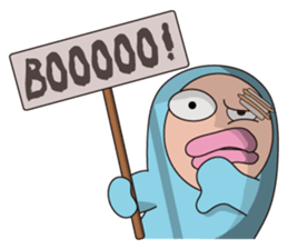 BLUE ZENTAI MAN sticker #924039