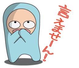 BLUE ZENTAI MAN sticker #924067