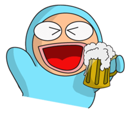 BLUE ZENTAI MAN sticker #924068