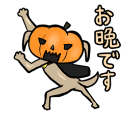 Pumpkin dog(Japanese version) sticker #924361