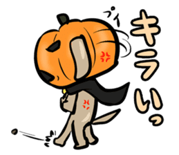 Pumpkin dog(Japanese version) sticker #924374