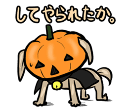 Pumpkin dog(Japanese version) sticker #924383