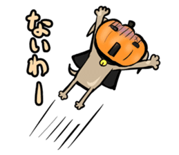 Pumpkin dog(Japanese version) sticker #924386