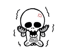 Zentai Skeleton Boy sticker #924538