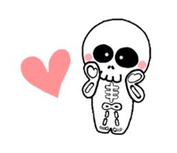 Zentai Skeleton Boy sticker #924548