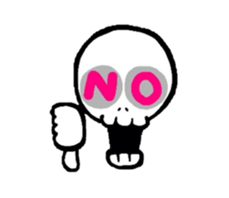 Zentai Skeleton Boy sticker #924552