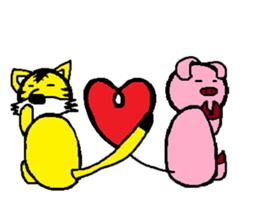 Neet Tiger and Neet Pig sticker #924957