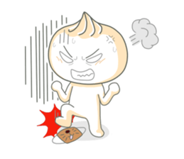 Meat loaf and dumpling 2 sticker #925142