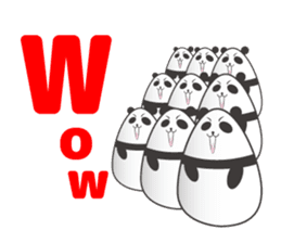Egg pandaman sticker #925165