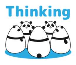 Egg pandaman sticker #925169