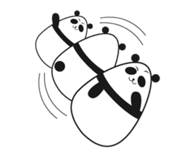 Egg pandaman sticker #925173