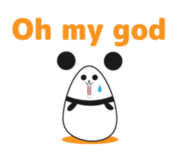 Egg pandaman sticker #925174
