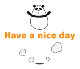 Egg pandaman sticker #925186