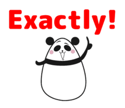 Egg pandaman sticker #925191