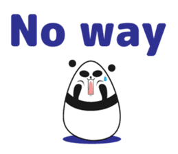 Egg pandaman sticker #925192