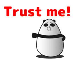 Egg pandaman sticker #925196