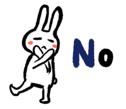 Pate & Pany(Rabbit & turtle/English) sticker #925364