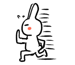 Pate & Pany(Rabbit & turtle/English) sticker #925385