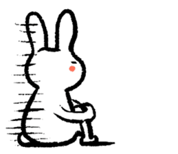 Pate & Pany(Rabbit & turtle/English) sticker #925398
