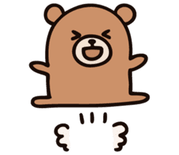 Wordless Bear! sticker #925644