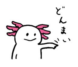 Axolotl sticker #925890
