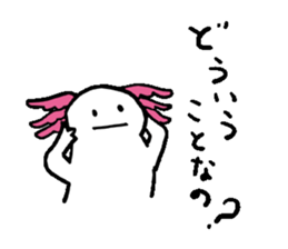 Axolotl sticker #925893