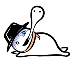 Black hutn sticker #925939