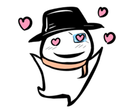 Black hutn sticker #925947