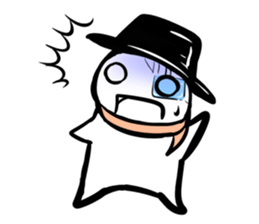 Black hutn sticker #925955